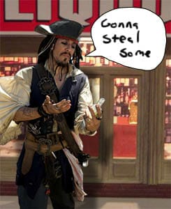 Liquor Store Pirate