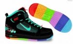 Rainbow Nike Air Jordan Shoes