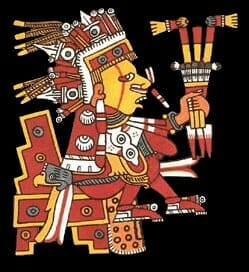 Xipe Totec Aztec God diety