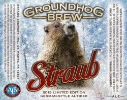 Straub Groundhog Brew