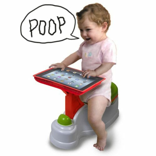CTA Digital 2-in-1 iPotty child potty training seat