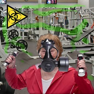 old lady with ebola