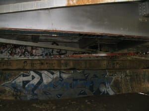 bridge graffiti