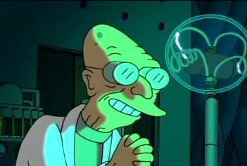 Professor Farnsworth Futurama Laboratory
