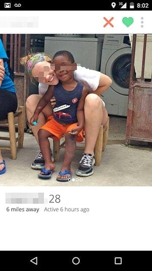 Tinder voluntourism