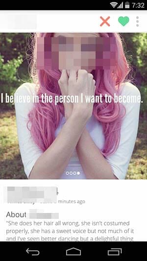 tinder inspirational quote