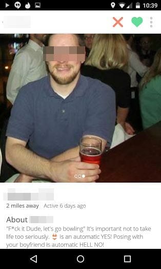 Tinder Herb With Beer