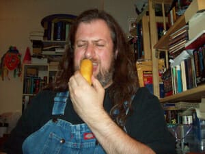 fat redneck eating twinkie