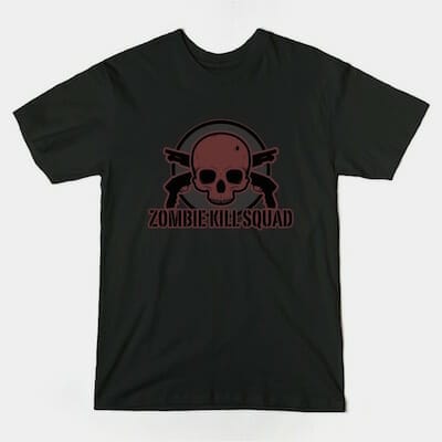Zombie Kill Squad t shirt by Unlucky Devil