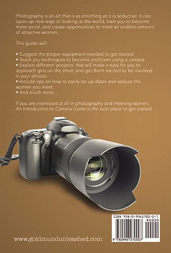 Intro To Camera Game Back Cover