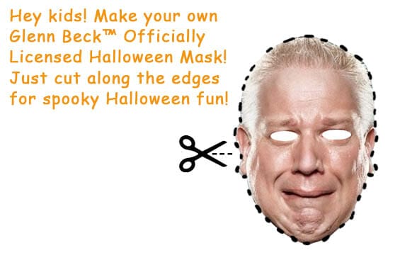 Glenn Beck Halloween Mask