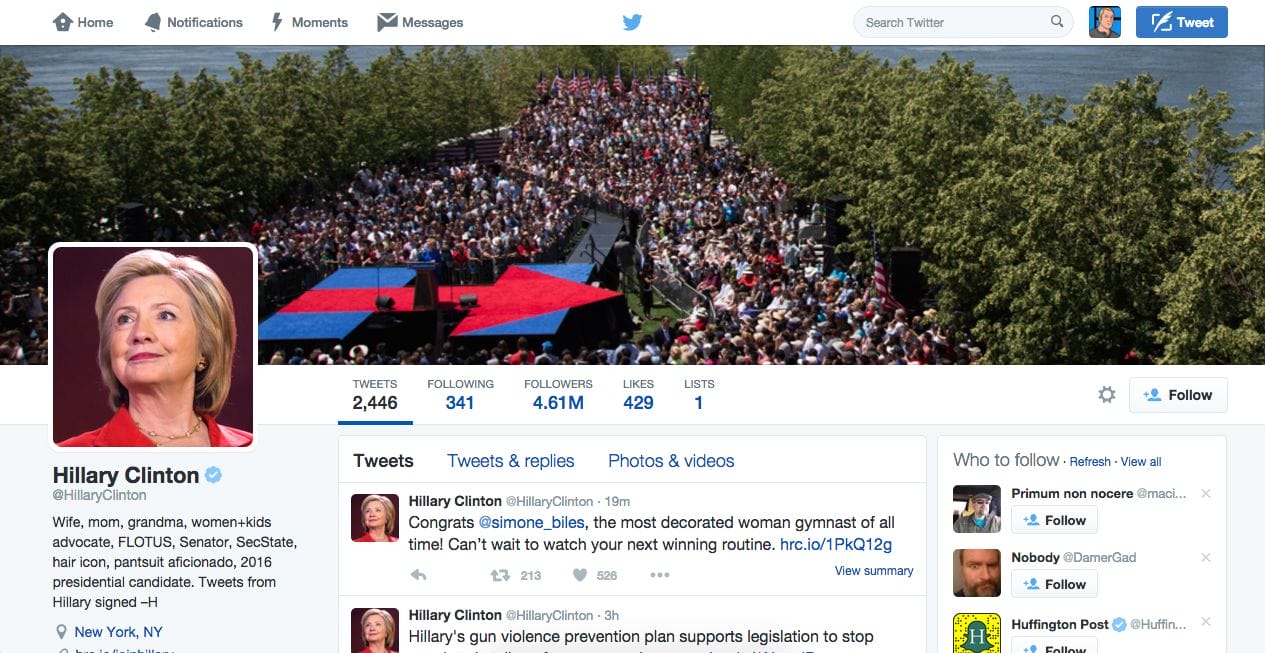 Clinton Original Screenshot
