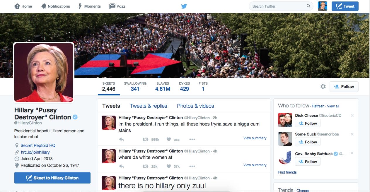 Proof That Hillary Clinton Is A Lizard Person