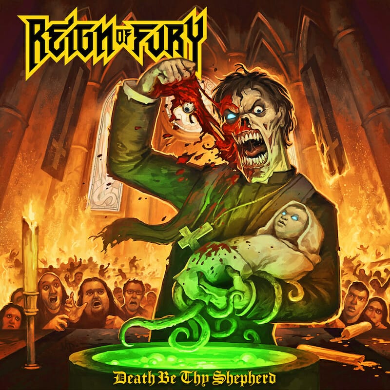 reign of fury death be thy shepherd album cover