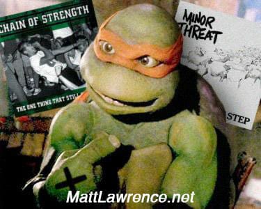 Straight Edge Ninja Turtle