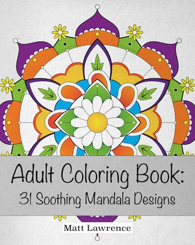 Adult Coloring Book 31 soothing mandala designs matt lawrence