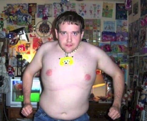 fat weeaboo with bitch tits