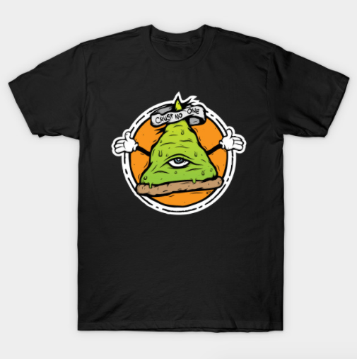 Pizza Illuminati T Shirt