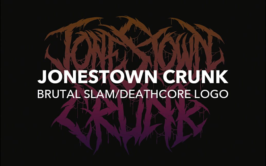 Jonestown Crunk Brutal Slam/Deathcore Logo
