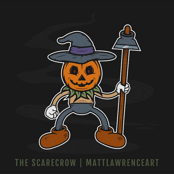 The Scarecrow - Matt Lawrence Art