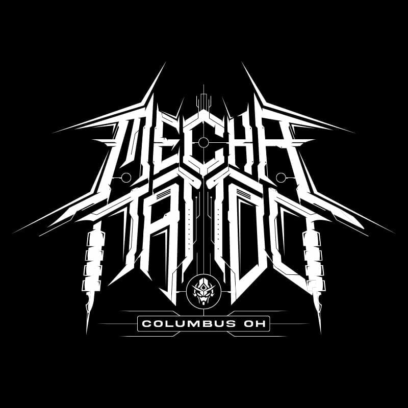 mecha tattoo logo by matt lawrence art